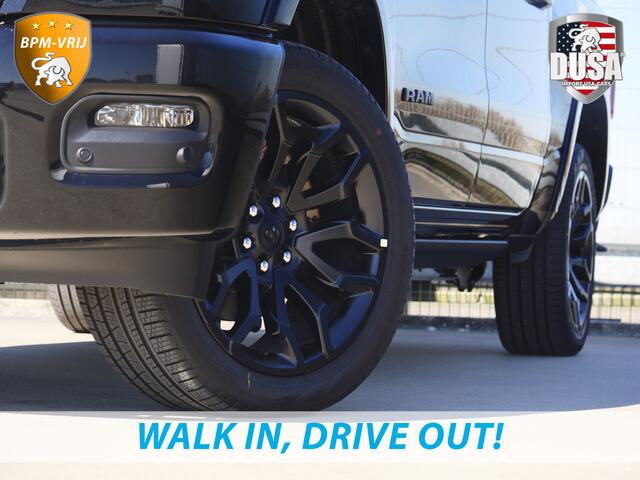Dodge 1500 RAM | | Limited | Night | 3.0L Twin-Turbo I6 | High Output | RAMBOX Passenger Display | 14,4 Touch Screen | Harman Kardon | INCL BPM-VOORDEEL Getoonde accessoires zijn verkrijgbaar tegen meerprijs