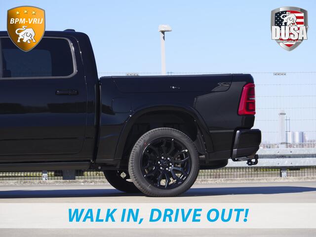Dodge 1500 RAM | | Limited | Night | 3.0L Twin-Turbo I6 | High Output | RAMBOX Passenger Display | 14,4 Touch Screen | Harman Kardon | INCL BPM-VOORDEEL Getoonde accessoires zijn verkrijgbaar tegen meerprijs