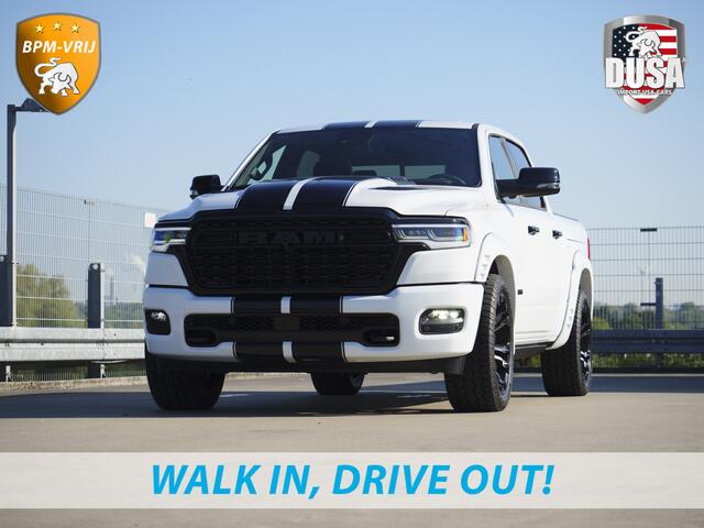 Dodge 1500 RAM | | Limited | 3.0L Twin-Turbo I6 | High Output | BPM-VRIJ | Passenger Display | 14,4 Touch Screen | LPG | RAMBOX Getoonde accessoires zijn verkrijgbaar tegen meerprijs