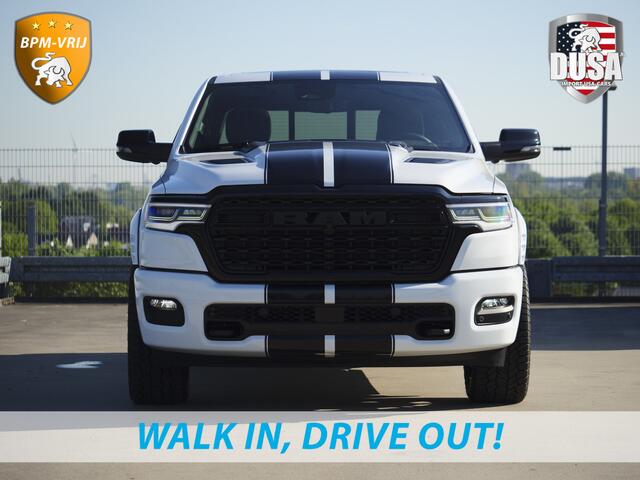 Dodge 1500 RAM | | Limited | 3.0L Twin-Turbo I6 | High Output | BPM-VRIJ | Passenger Display | 14,4 Touch Screen | LPG | RAMBOX Getoonde accessoires zijn verkrijgbaar tegen meerprijs