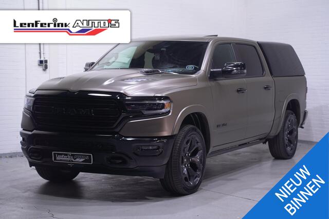 Dodge 1500 Ram 5.7 V8 4x4 Limited Night Luchtvering, 22" LMV 360 Camera, Harman&Kardon, Panoramadak, BPM vrij, 5-Zits