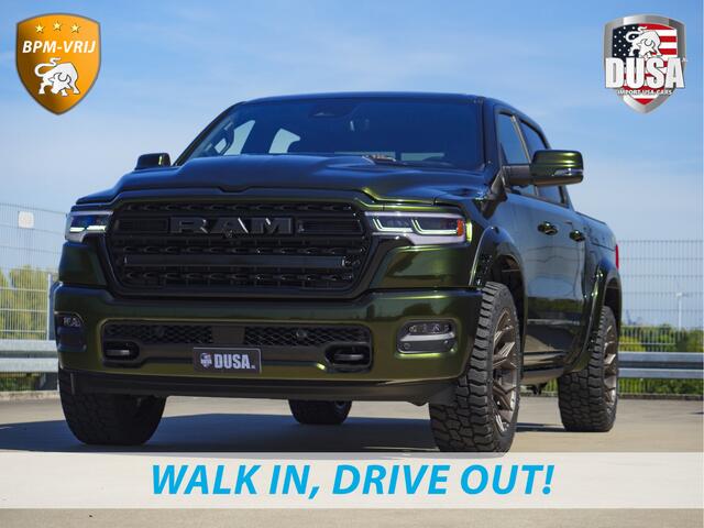 Dodge 1500 RAM | | Limited | 3.0L Twin-Turbo I6 | High Output | BPM-VRIJ | Passenger Display | 14,4 Touch Screen | LPG | FULL WRAP Getoonde accessoires zijn verkrijgbaar tegen meerprijs
