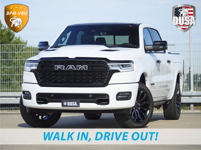 Dodge 1500 RAM | | Limited | Night | 3.0L Twin-Turbo I6 | High Output | SUMMERDEAL | Passenger Display | Trekhaak | LPG | RAMBOX Getoonde accessoires zijn verkrijgbaar tegen meerprijs