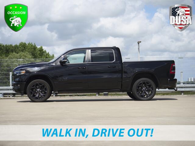Dodge 1500 Ram | Limited | 5.7 V8 | 4x4 | Crew Cab Night Edition | HEMI | Panorama | Full Nieuw binnen!