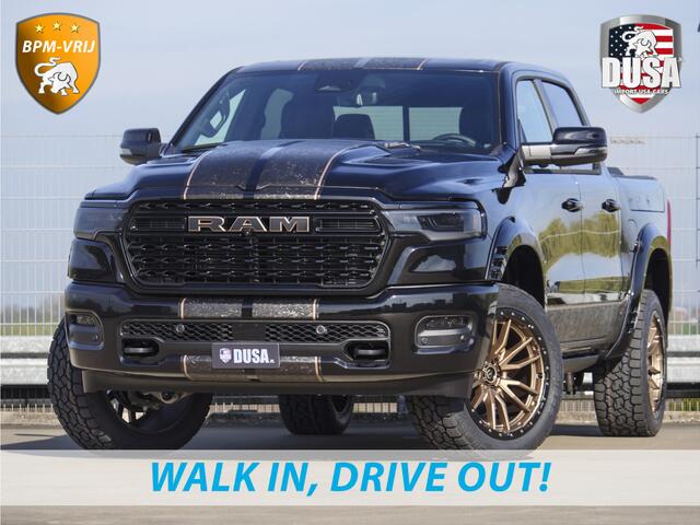 Dodge 1500 RAM | | Limited | 3.0L Twin-Turbo I6 | High Output | BPM-VRIJ | Passenger Display | 14,4 Touch Screen | LPG | RAMBOX Getoonde accessoires zijn verkrijgbaar tegen meerprijs