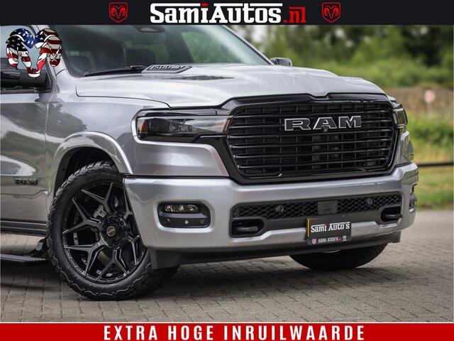 Dodge 1500 RAM Night Premium | Full Option | De Meest Luxe Pick-Up in zijn Klasse | Comfortabele Dubbele Cabine met Royale 5 Zitplaatsen | BPM vrij | Nu Leverbaar uit Voorraad | Voorraad Nr 2215 - 4984