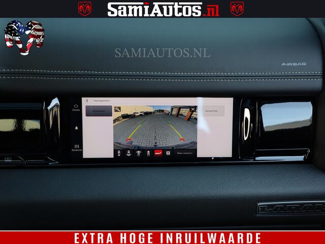 Dodge 1500 RAM Night Premium | Full Option | De Meest Luxe Pick-Up in zijn Klasse | Comfortabele Dubbele Cabine met Royale 5 Zitplaatsen | BPM vrij | Nu Leverbaar uit Voorraad | Voorraad Nr 2215 - 4984