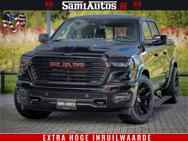 Dodge 1500 RAM Night Premium | Full Option | De Meest Luxe Pick-Up in zijn Klasse | Comfortabele Dubbele Cabine met Royale 5 Zitplaatsen | BPM vrij | Nu Leverbaar uit Voorraad | Voorraad Nr 2200 - 0886