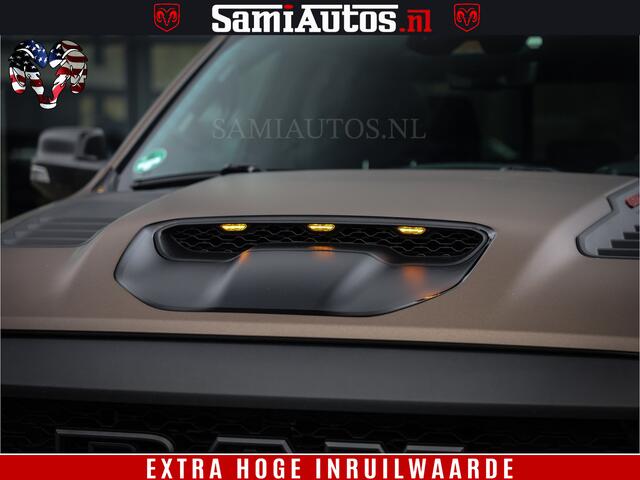 Dodge 1500 Ram TRX HELLCAT 712 PK 6.2 V8 | MEGA DIK | BOM VOL | BLACK ON BLACK | CREW CAB DUBBELE CABINE DC | 5 PERSOONS GRIJS KENTEKEN |