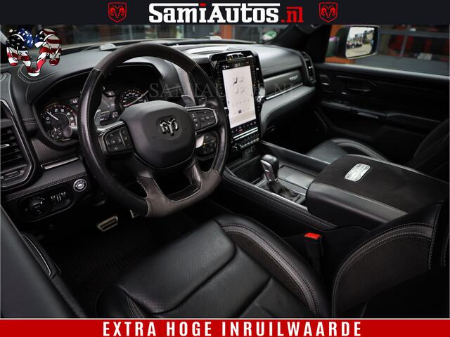 Dodge 1500 Ram TRX HELLCAT 712 PK 6.2 V8 | MEGA DIK | BOM VOL | BLACK ON BLACK | CREW CAB DUBBELE CABINE DC | 5 PERSOONS GRIJS KENTEKEN |