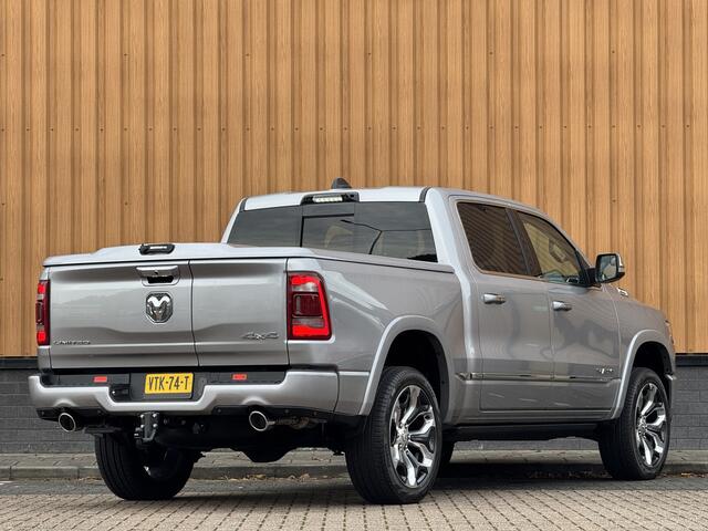 Dodge 1500 Ram 5.7 V8 4x4 Crew Cab Limited | Luchtvering | LPG | Harman/Kardon | Panoramadak | 22" Lichtmetaal | Stoelventilatie / verwarming | Stuurwielverwarming | 360° Camera | Spiegel Camera |