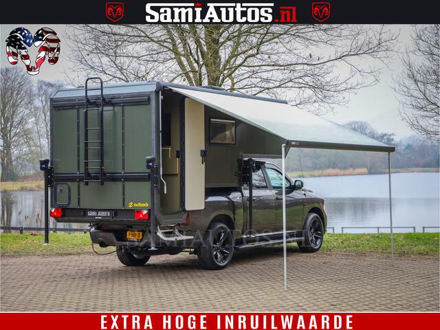 Dodge 1500 Ram ¤15000,- VOORDEEL | CAMPER / AFZET UNIT | SHOWROOM MODEL | 4 PERSOONS | AIRCO | ZONNEPANEEL | VERWARMING | DOUCHE | WC | LUIFEL | 4 SLAAP PLAATSEN | Let Op: Investeer in deze unieke afzetunit camper en verdien direct!