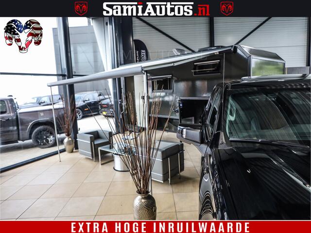 Dodge 1500 Ram ¤15000,- VOORDEEL | CAMPER / AFZET UNIT | SHOWROOM MODEL | 4 PERSOONS | AIRCO | ZONNEPANEEL | VERWARMING | DOUCHE | WC | LUIFEL | 4 SLAAP PLAATSEN | Let Op: Investeer in deze unieke afzetunit camper en verdien direct!