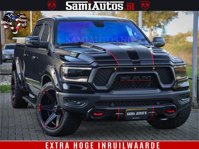 Dodge 1500 Ram HULK | 5.7 V8 | REBEL | WIDEBODY | LUCHTVERING | PANODAK | BREEDSET WIELEN | MEGA DIK | CREWCAB | DUBBELE CABINE | DC 5 PERSOONS | TOP CONDITIE | EERSTE EIGENAAR |