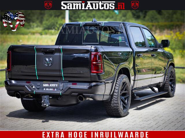 Dodge 1500 Ram Limited Night High Output 540HP 706Nm | Massage + Full Option | De Meest Luxe en Volle Pick-Up in zijn Klasse | Comfortabele Dubbele Cabine met Royale 5 Zitplaatsen | BPM vrij | Nu Leverbaar uit Voorraad | Voorraad Nr 2320 - 5138