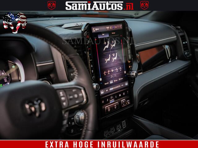Dodge 1500 Ram Limited H.O 540HP 706Nm | Massage + Full Option | De Meest Luxe en Volle Pick-Up in zijn Klasse | Comfortabele Dubbele Cabine met Royale 5 Zitplaatsen | BPM vrij | Nu Leverbaar uit Voorraad | Voorraad Nr 2304 - 8540