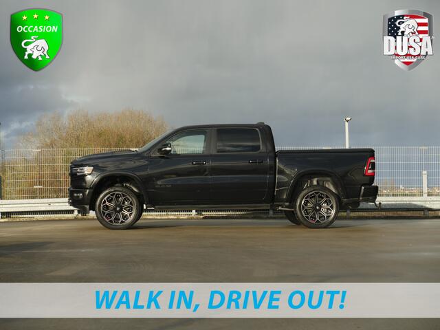 Dodge 1500 RAM | Limited | 5.7 V8 | 4x4 | Crew Cab | Striping | 22 inch Wheels | LPG | Panorama |