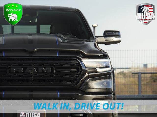 Dodge 1500 RAM | Limited | 5.7 V8 | 4x4 | Crew Cab | Striping | 22 inch Wheels | LPG | Panorama |