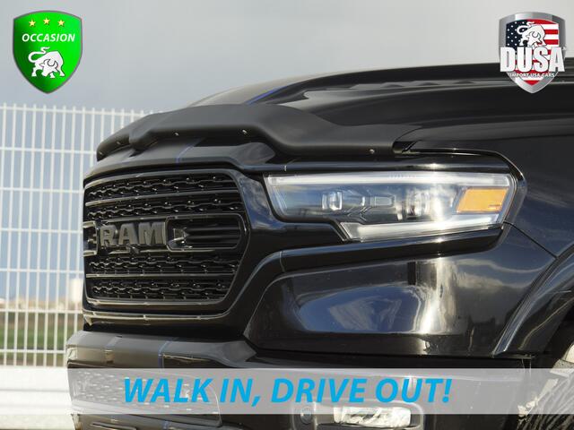 Dodge 1500 RAM | Limited | 5.7 V8 | 4x4 | Crew Cab | Striping | 22 inch Wheels | LPG | Panorama |