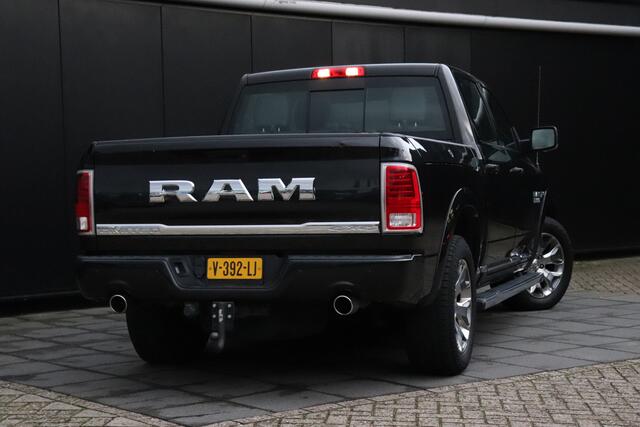 Dodge 1500 Ram 5.7 V8 Quad Cab 6'4 LAGE BIJTELLING !!! | LIMITED| LEDER | SCHUIFDAK | TREKHAAK | MEMORY | STOEL/STUURVERW. | ALPINE | STOELVERK. | CRUISE | NAVI | RAM BOX