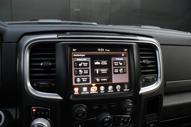Dodge 1500 Ram 5.7 V8 Quad Cab 6'4 LAGE BIJTELLING !!! | LIMITED| LEDER | SCHUIFDAK | TREKHAAK | MEMORY | STOEL/STUURVERW. | ALPINE | STOELVERK. | CRUISE | NAVI | RAM BOX