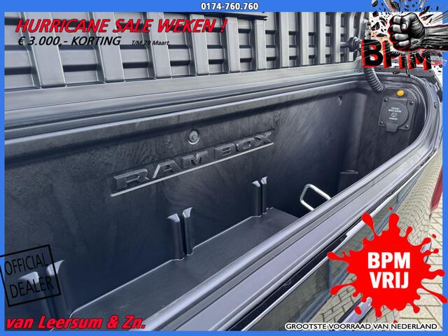 Dodge RAM PICKUP Limited Night 540 PK | DE MEEST LUXUEUZE | Massage stoelen | Pano | H&K | Passenger Screen