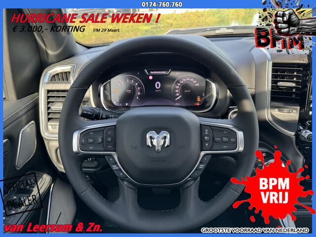 Dodge RAM PICKUP Laramie Night Premium 425PK | Pano | H&K | Luchtvering