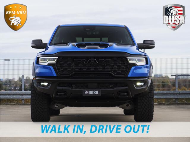 Dodge RAM PICKUP | RHO | 3.0L Twin-Turbo I6 | 4x4 | Crew Cab | Black Edition | Panoramadak | 14,4-inch Touchscreen | Passenger Display | Getoonde accessoires zijn verkrijgbaar tegen meerprijs