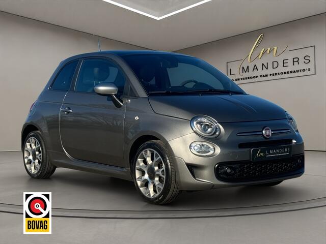 Fiat 500 1.0 Hybrid Sport 2020 GRIJS | Leder | Panoramadak | Displ