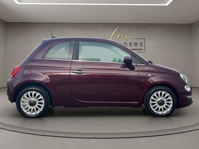 Fiat 500 1.0 Hybrid Dolcevita 2021 BORDEAUX | Apple CarPlay | Panoramadak