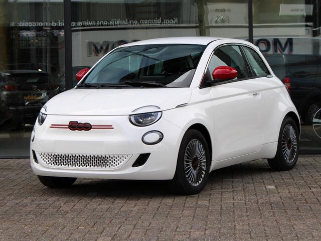 Fiat 500 RED 24 kWh VOORRAAD KORTING