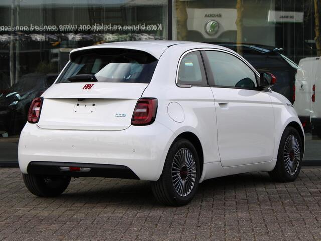 Fiat 500 RED 24 kWh VOORRAAD KORTING