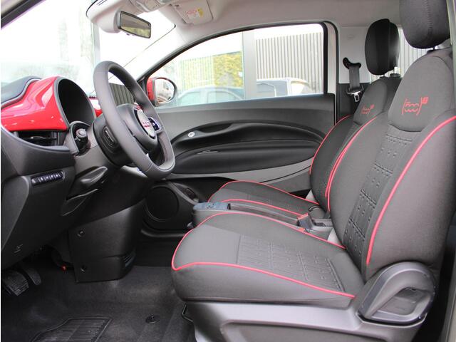 Fiat 500 RED 24 kWh VOORRAAD KORTING