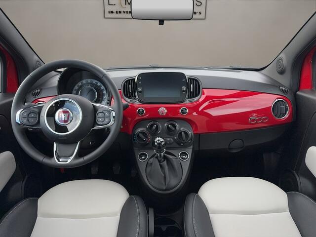 Fiat 500 1.0 Hybrid Dolcevita 2023 ROOD | Panoramadak | Apple CarPlay