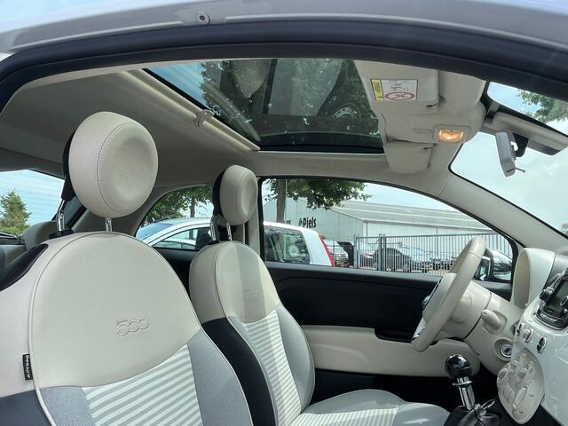 Fiat 500 0.9 TwinAir Turbo Collezione Two-Tone. Panodak, Navi, Airco, Cruise, 16"LM Velgen