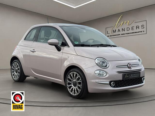 Fiat 500 1.0 Hybrid Star 2020 Roze | Panoramadak | Airco | Apple Car