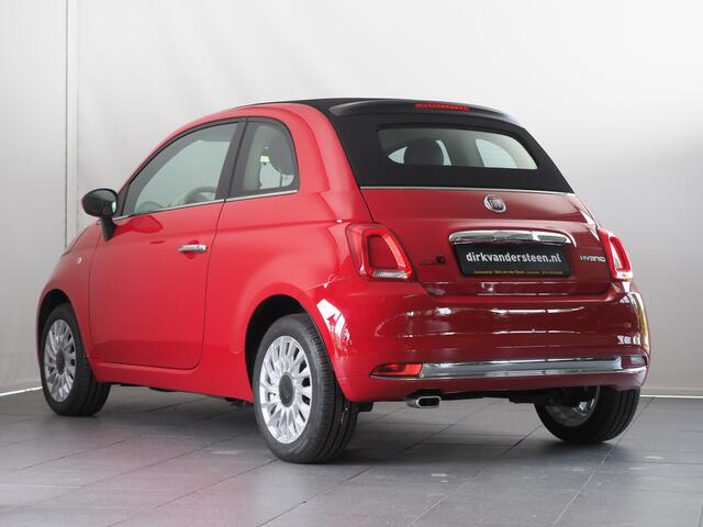 Fiat 500 1.0 Hybrid Dolcevita Cabrio | Apple CarPlay/ Android Auto | Parkeersensoren Achter | Climate Control | DAB |