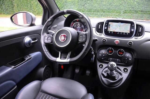 Fiat 500 1.0 Hybrid Rockstar Navi/Pdc/Ecc/Apple Carplay/Android Auto/Getint glas/lichtmetalen velgen 16"