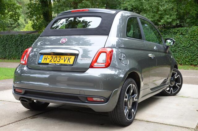 Fiat 500 1.0 Hybrid Rockstar Navi/Pdc/Ecc/Apple Carplay/Android Auto/Getint glas/lichtmetalen velgen 16"