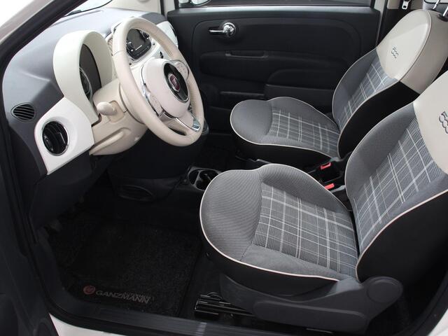 Fiat 500 0.9 TwinAir Lounge 80 pk Airco Panorama dak Lichtmetalen velgen Blue tooth