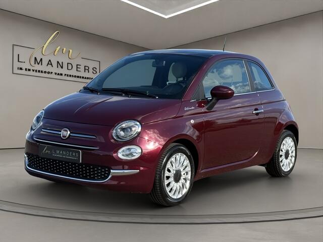 Fiat 500 1.0 Hybrid Dolcevita 2021 BORDEAUX | Apple CarPlay | Panoramadak