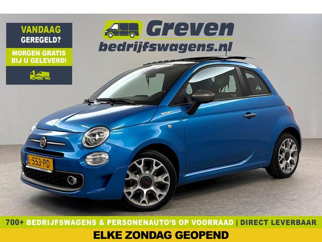 Fiat 500 1.0 Hybrid Sport | Pano | Navigatie | LED | Airco | Cruise | Parkeersens.