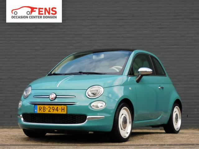 Fiat 500 0.9 TwinAir Turbo Anniversario 1e EIGENAAR! CARPLAY/ANDROID! PANODAK! CRUISE! 4 SIZOEN BANDEN! AIRCO!