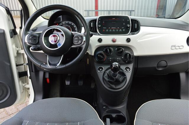 Fiat 500 0.9 TwinAir Turbo Lounge O.a; Pano, Cruise, Bluetooth, Airco, Rijklaar, Etc. All-in prijs!