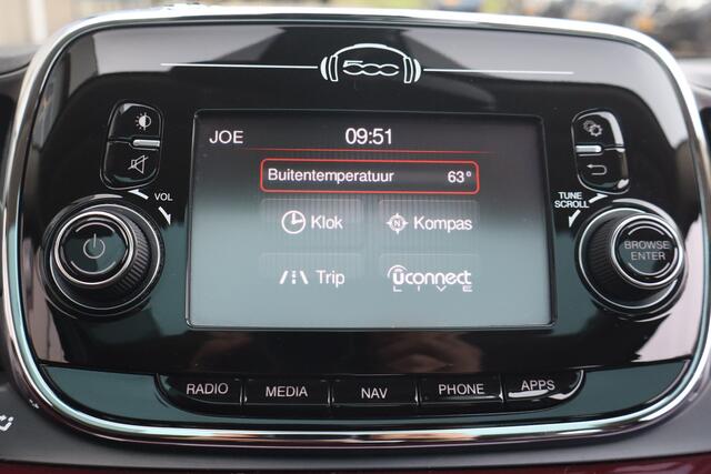 Fiat 500 0.9 TwinAir Turbo Lounge NL-Auto!! Panoramadak I Climate