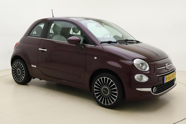 Fiat 500 1.2 Lounge | Navigatie | Panoramadak | Airco | Lichtmetalen velgen | Weinig kilometers | Parkeersensoren | DAB Radio