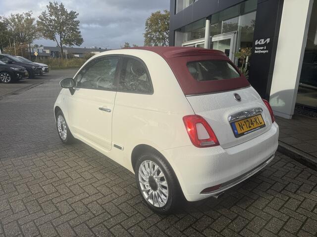 Fiat 500 1.2 Rockstar Cabrio 21742 km!!! Navi | Sportvelgen | Zeer mooie staat !! Info Frank Eijsbouts 0492-588958