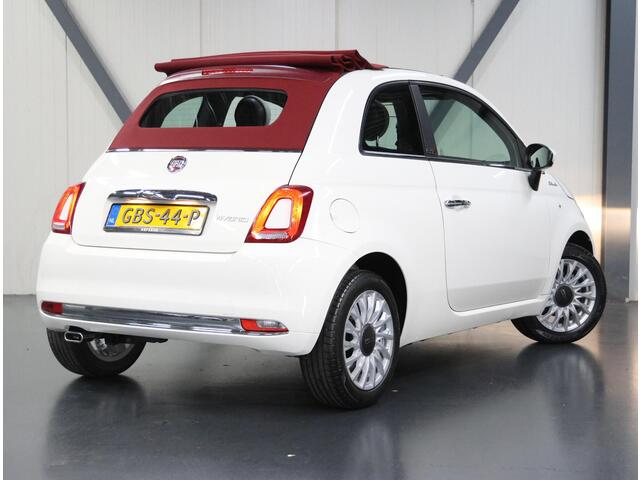 Fiat 500 1.0 70PK Hybrid RED | Climate Control | Xenon Koplampen | Vouwdak | Cruise Control | DAB Ontvanger | Start/Stop Systeem | 16" Lichtmetalen Velgen | Isofix |