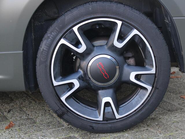 Fiat 500 0.9 TwinAir Turbo Sport | MAT GROEN | NAVIGATIE | LEDEREN BEKLEDING |