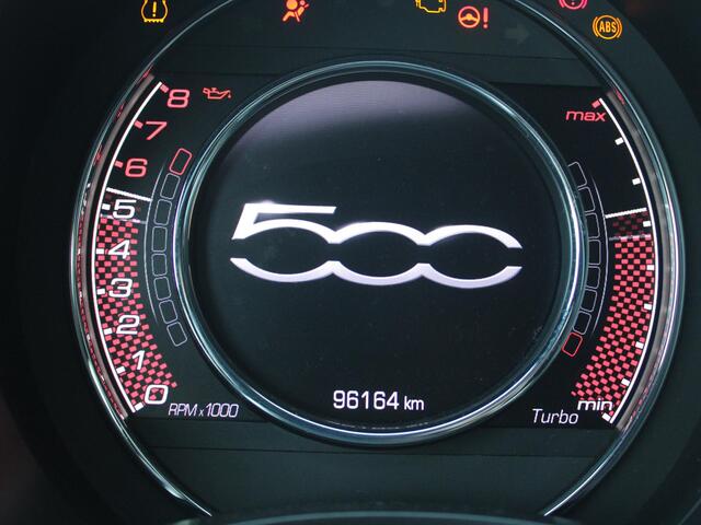 Fiat 500 0.9 TwinAir Turbo Sport | MAT GROEN | NAVIGATIE | LEDEREN BEKLEDING |